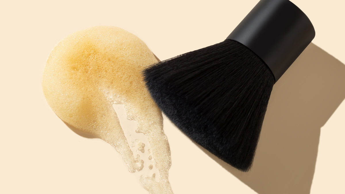 Skincare that tans. A brush that perfects.