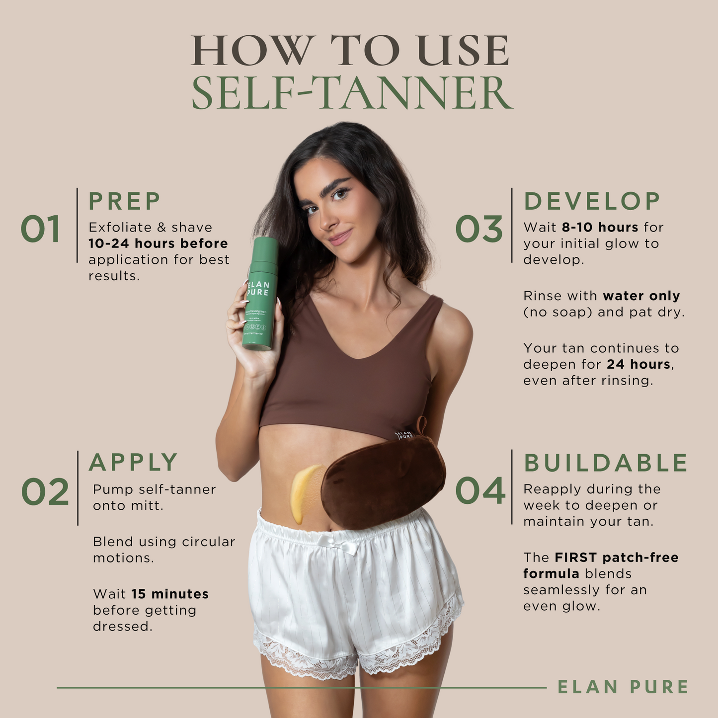 Full Glow Set (Tanning Brush Included)