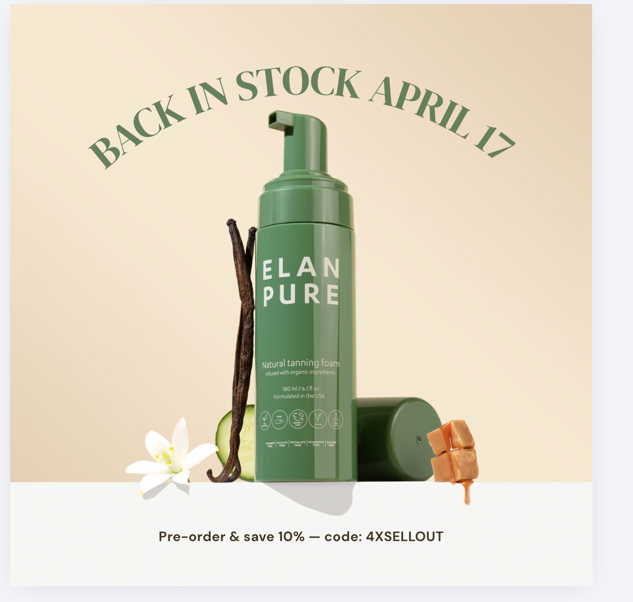 Non-Toxic Self-Tanner (Ships April 20)