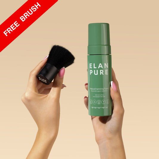 Non-Toxic Self-Tanner (Tanning brush included)