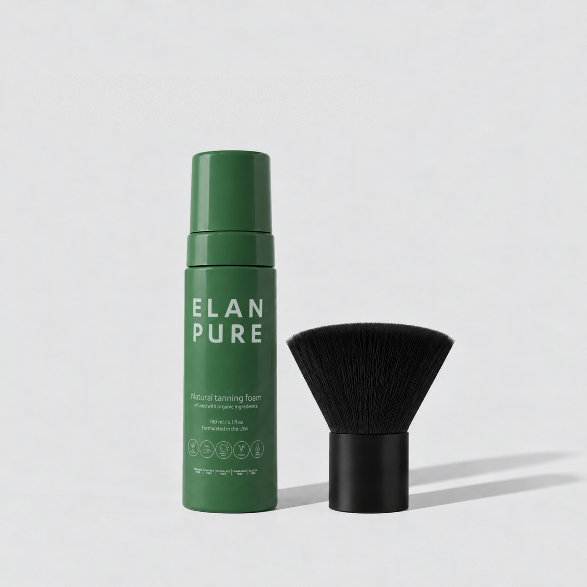 Non-Toxic Self-Tanner (Tanning brush included)